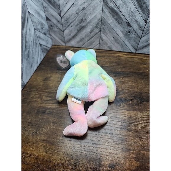 Ty Beanie Baby Babies B B Birthday Bear Vintage Retired Rare 1999 Errors Mint - Picture 5 of 11